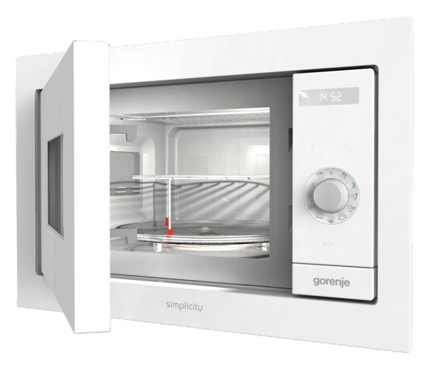 Kuchenka mikrofalowa Gorenje BM235SYW Grill - 1027624 - zdjęcie 3